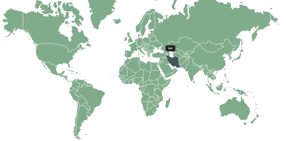 iran map